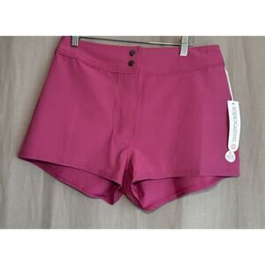 SisstrEvolution RIDE THE WAVES 2" BOARDSHORT - Pink Sugar Plum - New- NWT Large